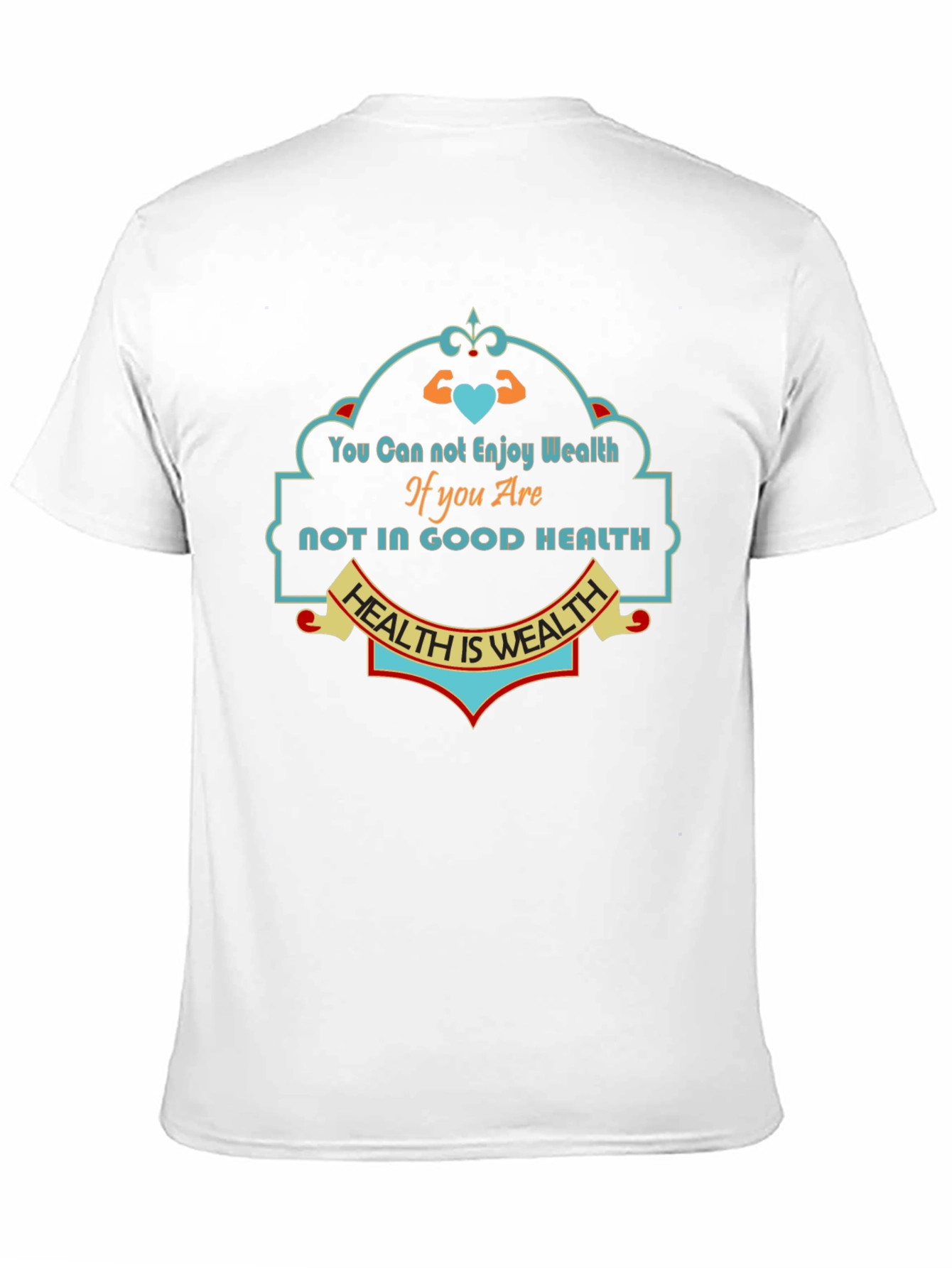 Health is Wealth Graphic Tee