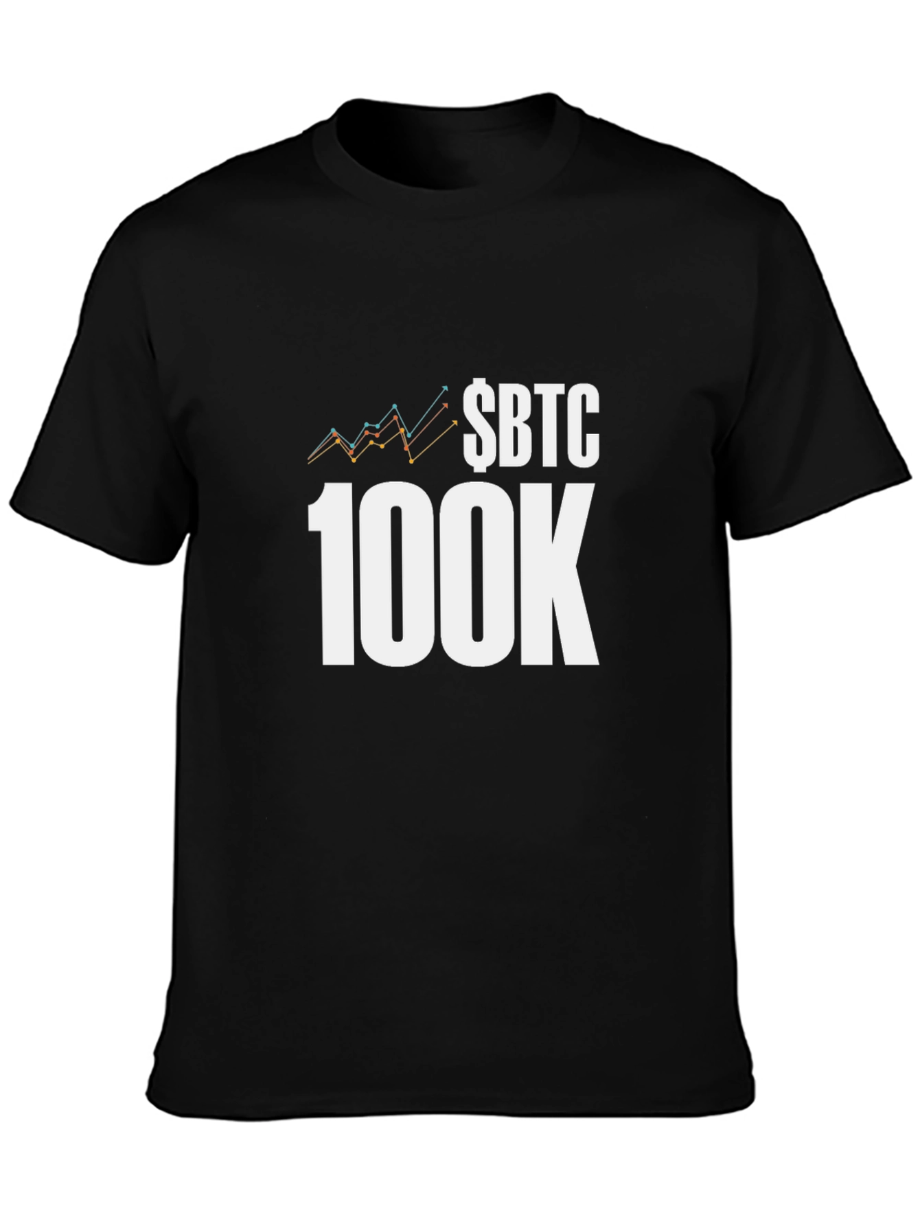BTC 100K Black T-Shirt