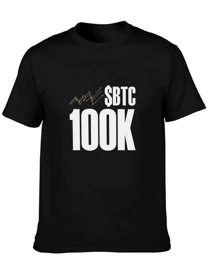 BTC 100K Black T-Shirt
