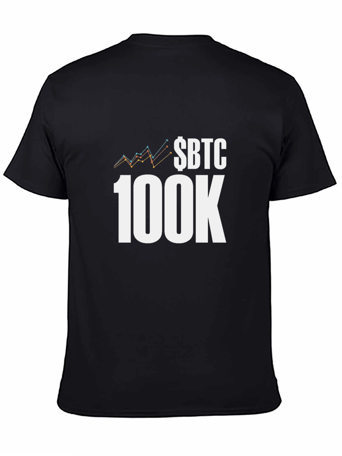 BTC 100K Black T-Shirt