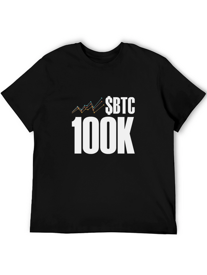 BTC 100K Black T-Shirt