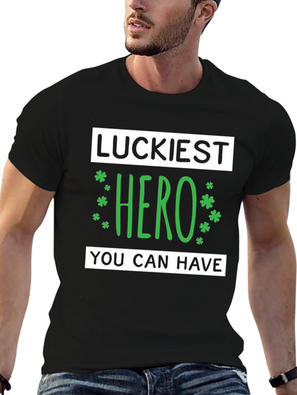 Luckiest Hero Graphic Tee - St. Patricks Day
