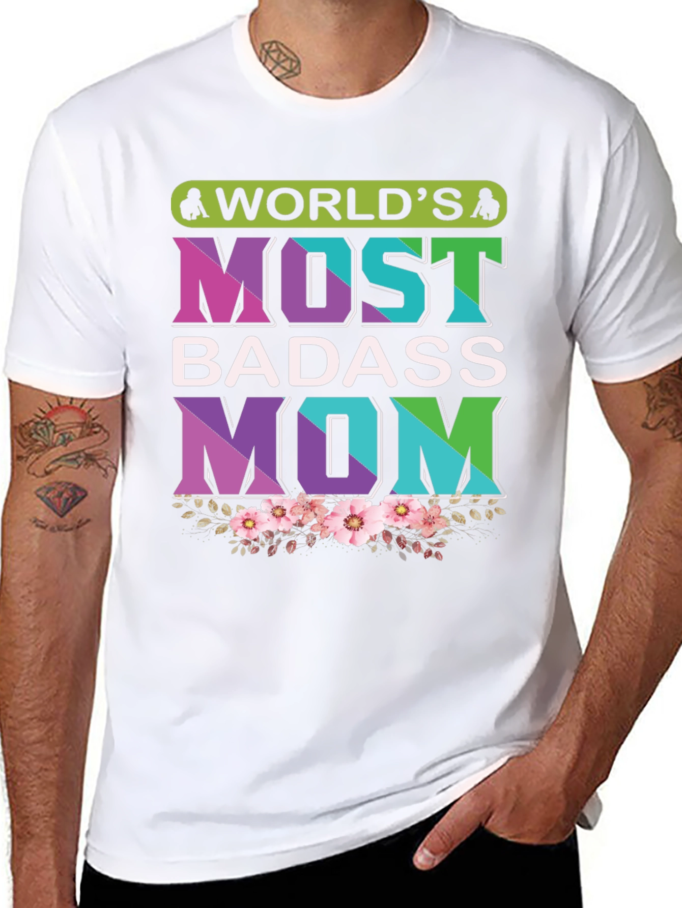 Worlds Most Badass Mom T-Shirt