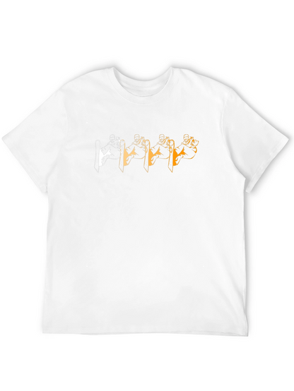 Cool Skier Graphic Tee - Black