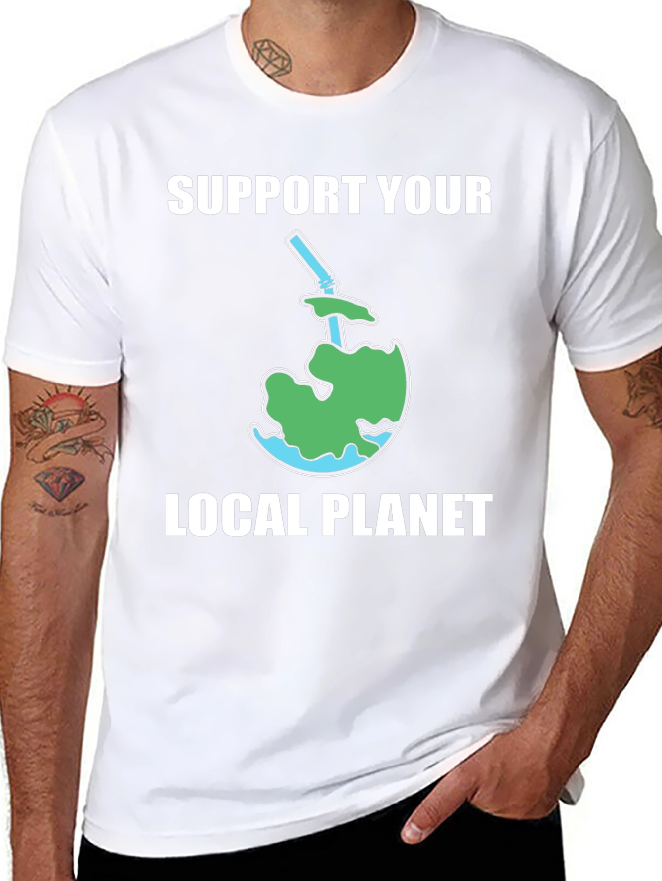 Support Your Local Planet T-Shirt