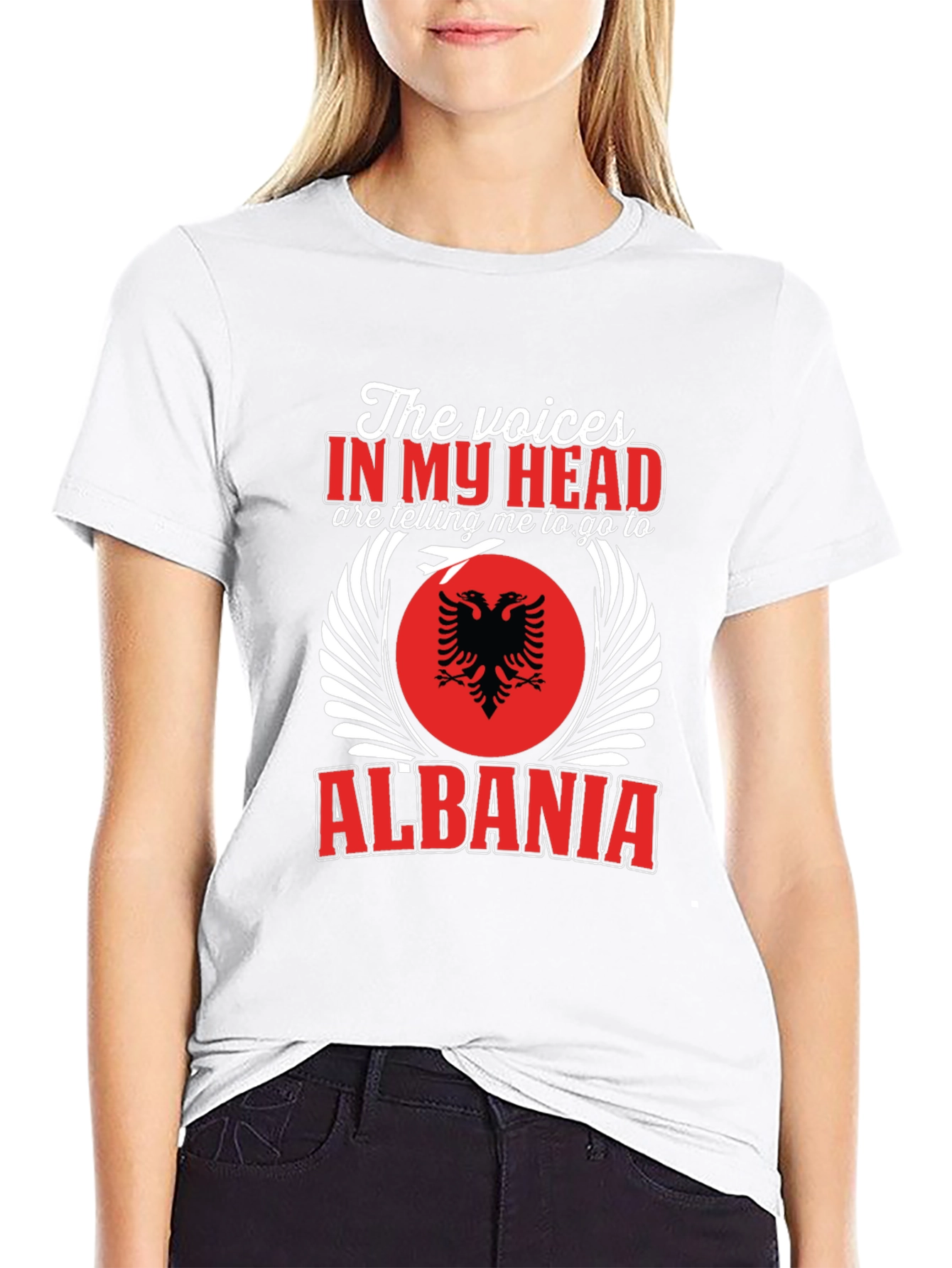 Albania T-Shirt - Voices in My Head