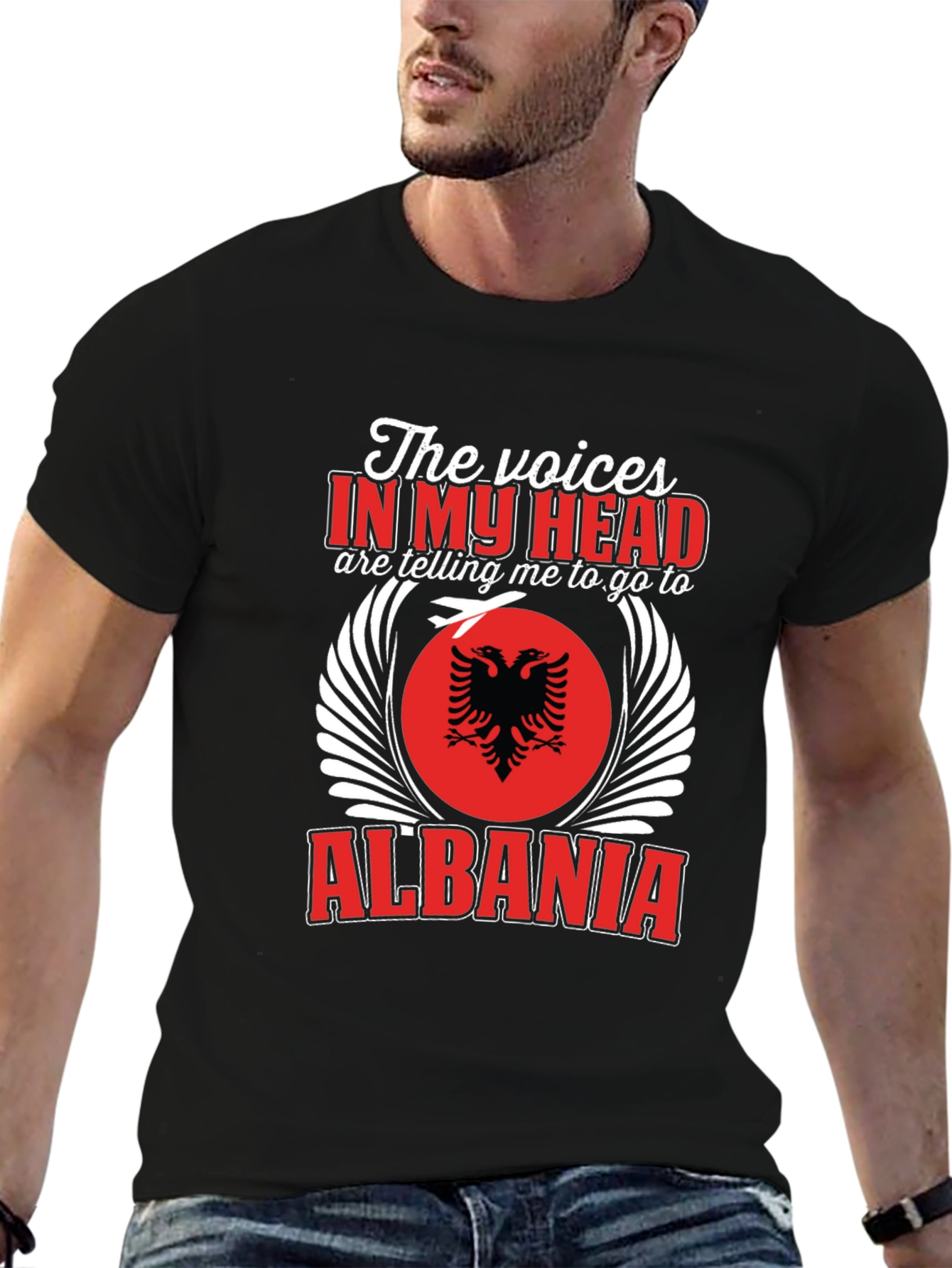Albania T-Shirt - Voices in My Head