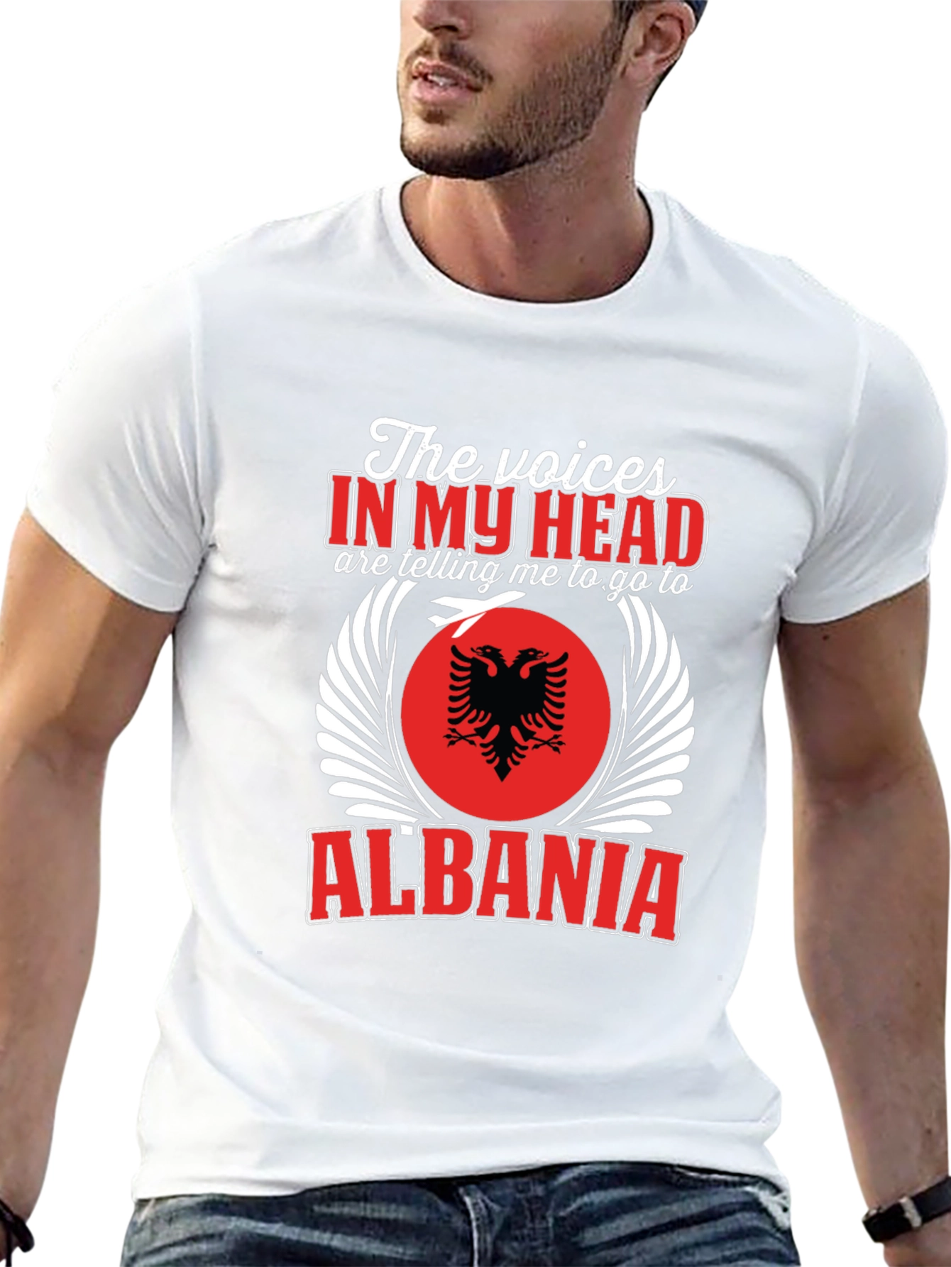 Albania T-Shirt - Voices in My Head