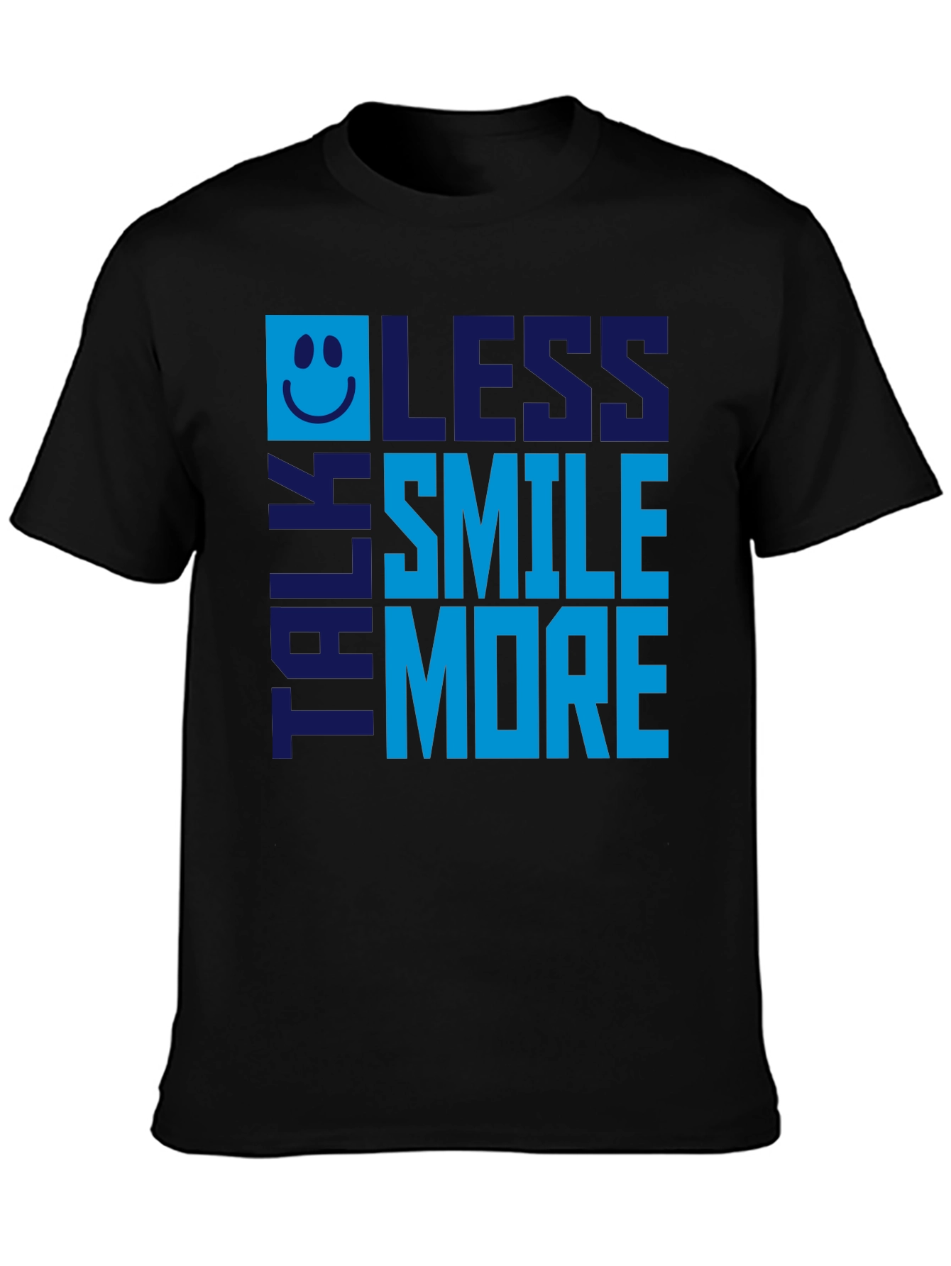 Talk Less Smile More Graphic Tee - Mens