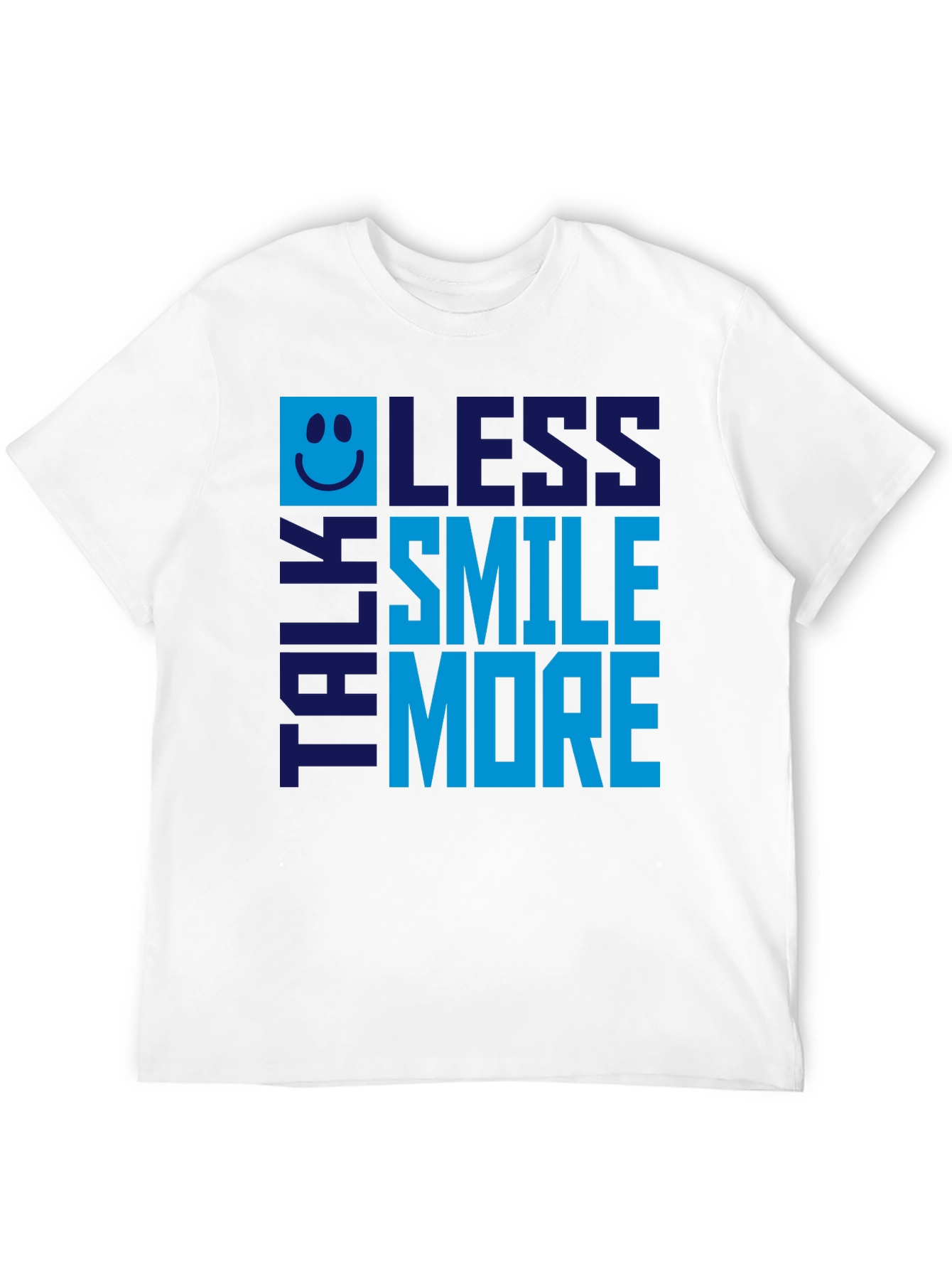 Talk Less Smile More Graphic Tee - Mens