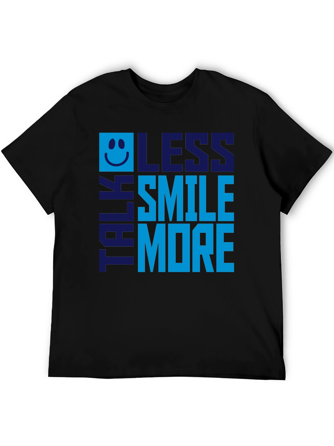 Talk Less Smile More Graphic Tee - Mens
