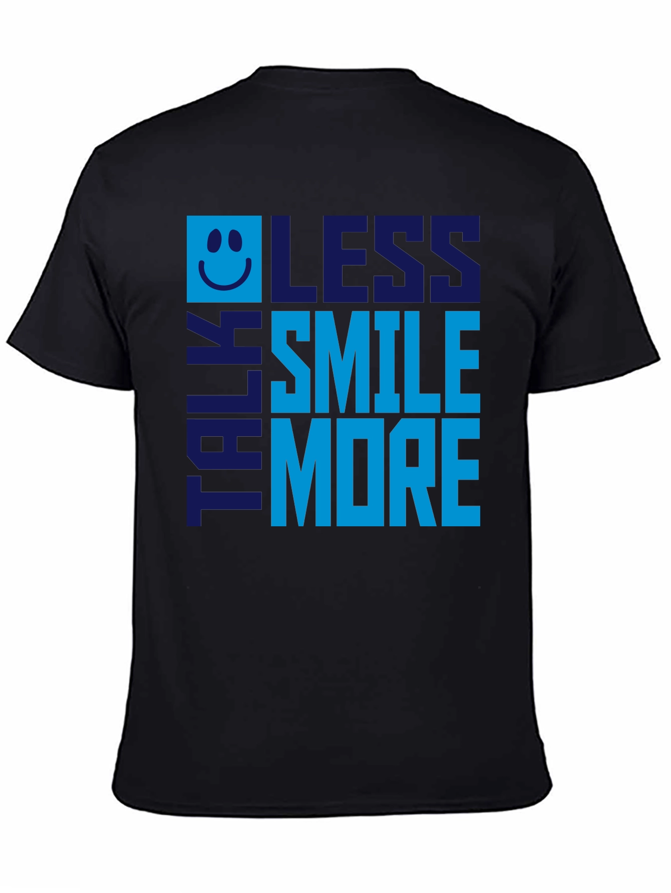 Talk Less Smile More Graphic Tee - Mens