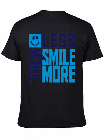 Talk Less Smile More Graphic Tee - Mens