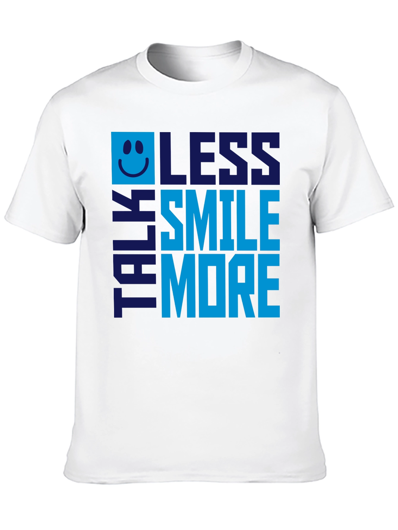 Talk Less Smile More Graphic Tee - Mens