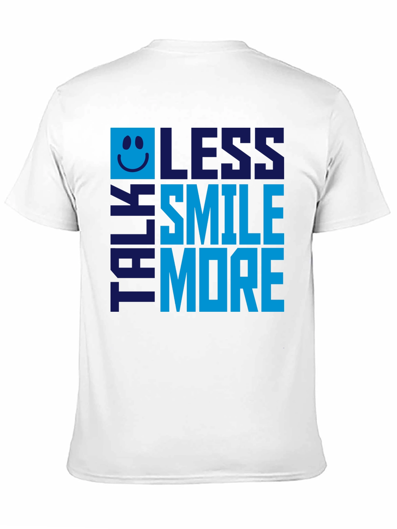 Talk Less Smile More Graphic Tee - Mens