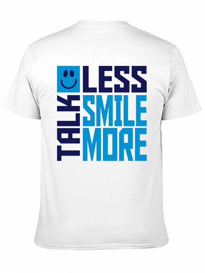 Talk Less Smile More Graphic Tee - Mens