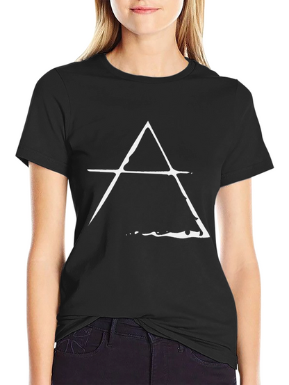 Black T-Shirt with White Alchemical Symbol