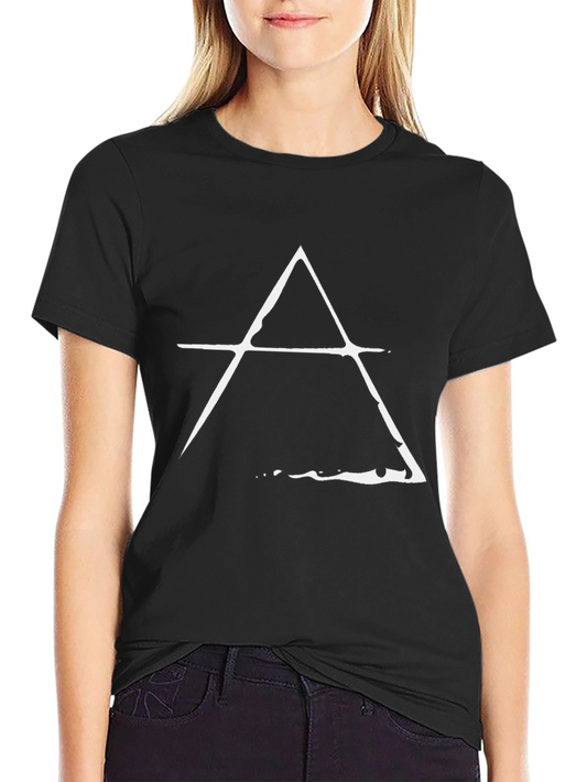 Black T-Shirt with White Alchemical Symbol