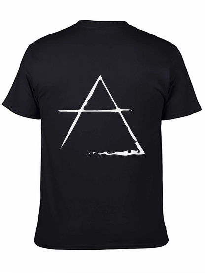 Black T-Shirt with White Alchemical Symbol