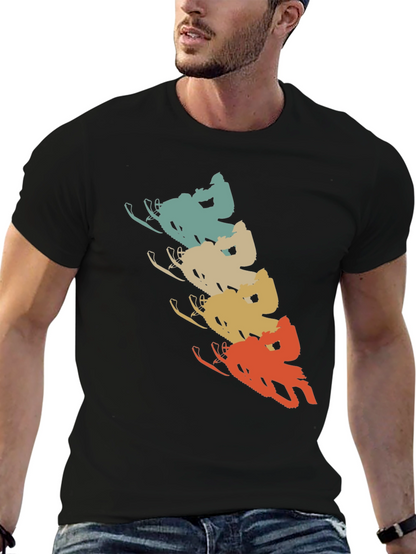 Retro Snowmobile T-Shirt