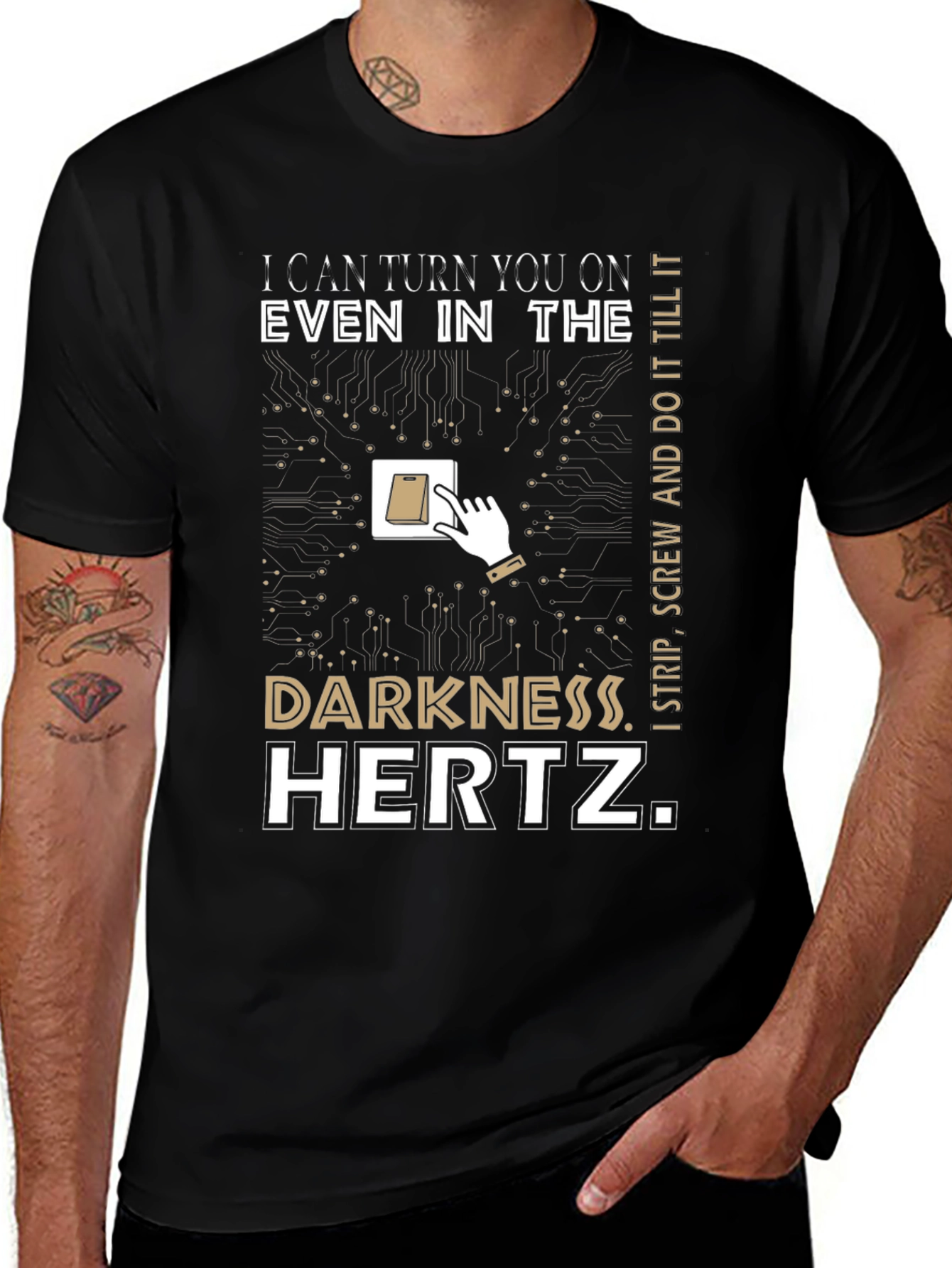I Can Turn You On Funny Electrical T-Shirt