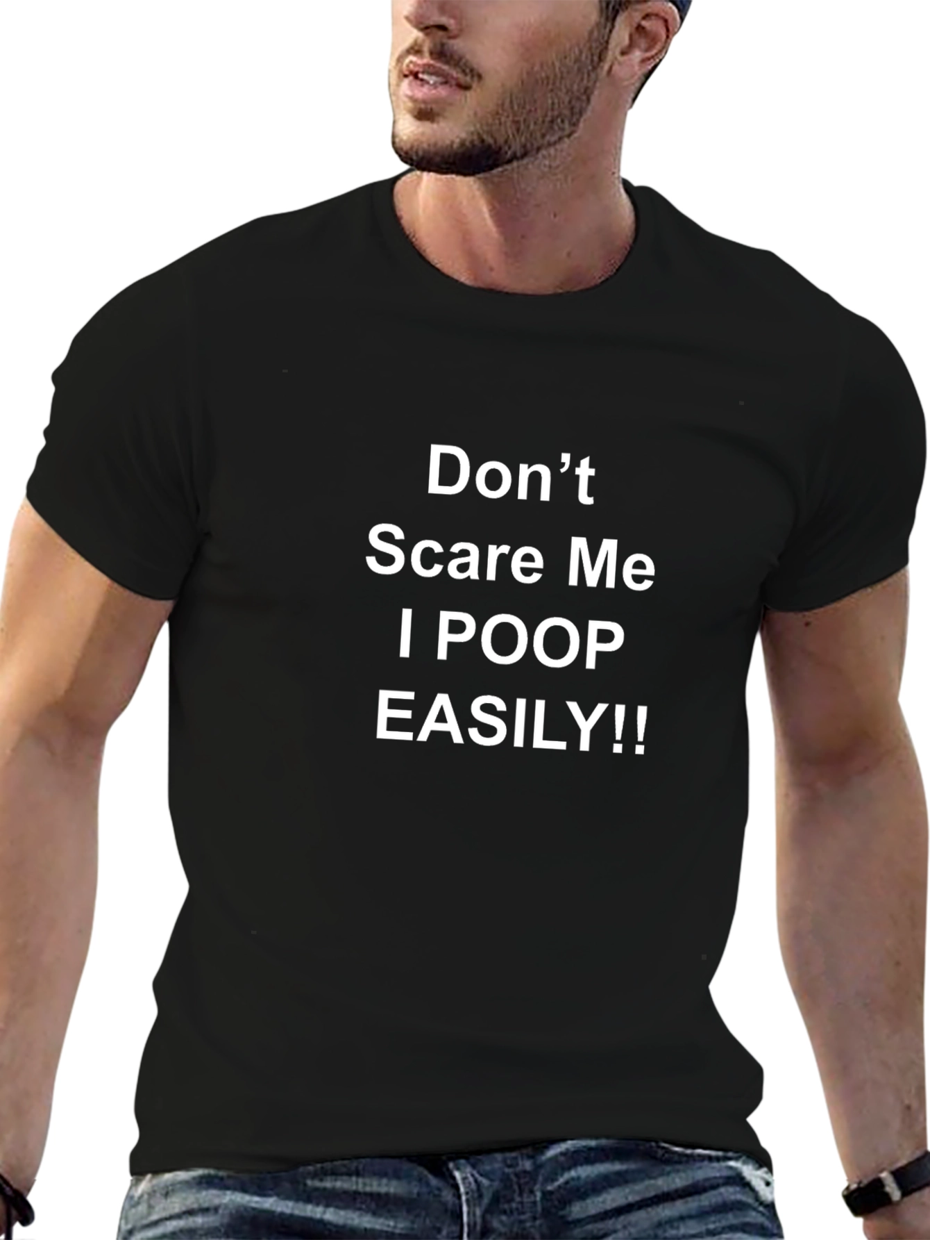 Funny Dont Scare Me Graphic Tee