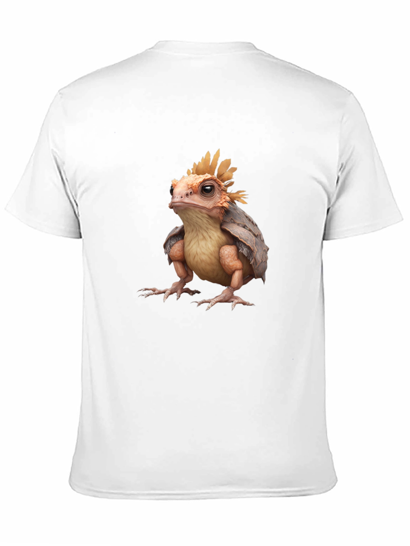Frog-Turtle Creature Black T-Shirt