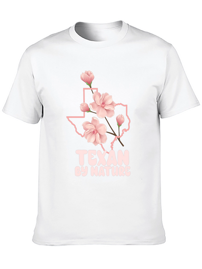 Texan by Nature Black Graphic Tee