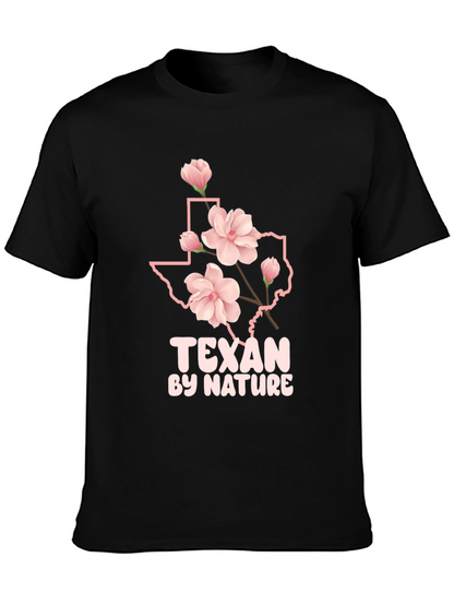 Texan by Nature Black Graphic Tee