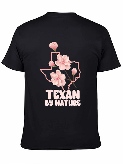 Texan by Nature Black Graphic Tee