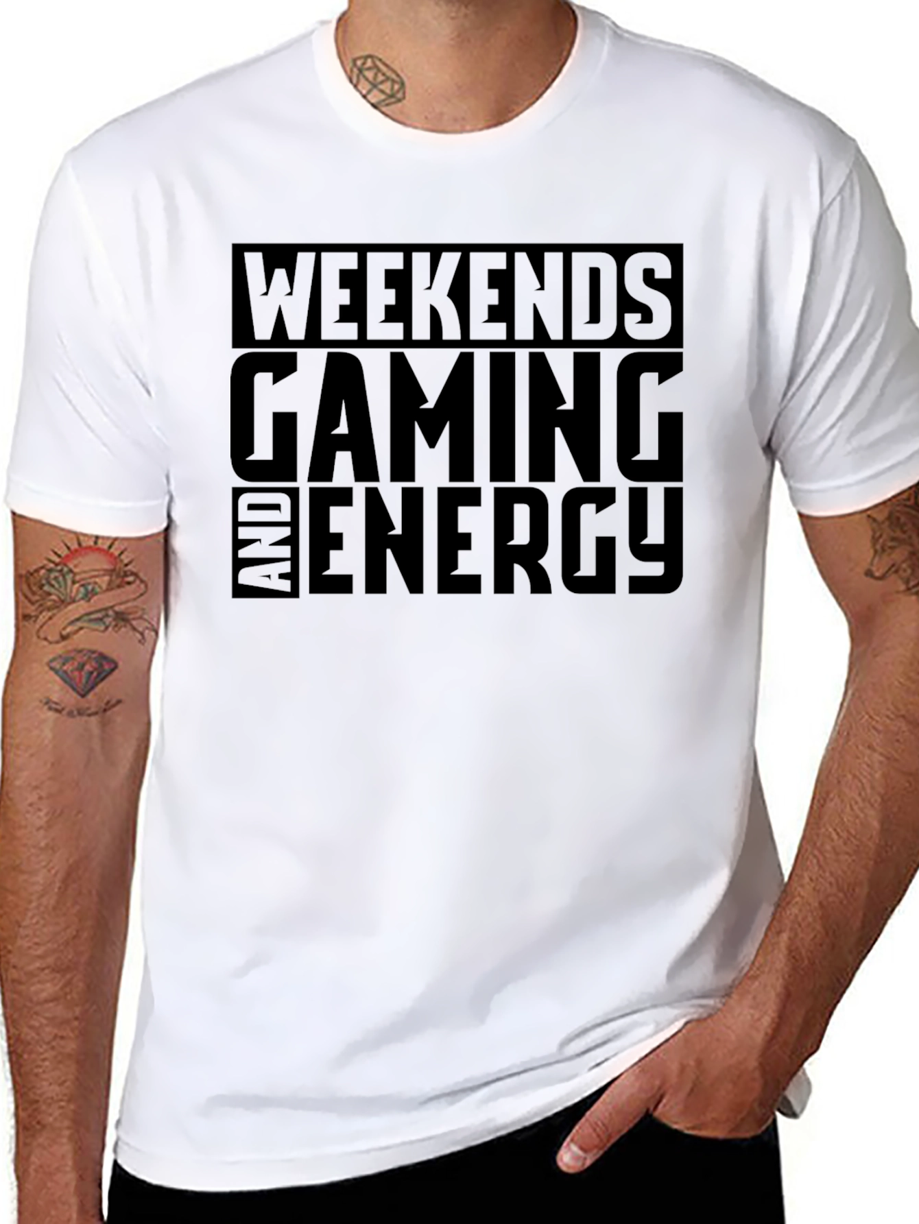 Weekends Gaming and Energy T-Shirt