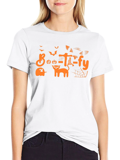Boo-Tify Halloween T-Shirt - Spooky Season Tee