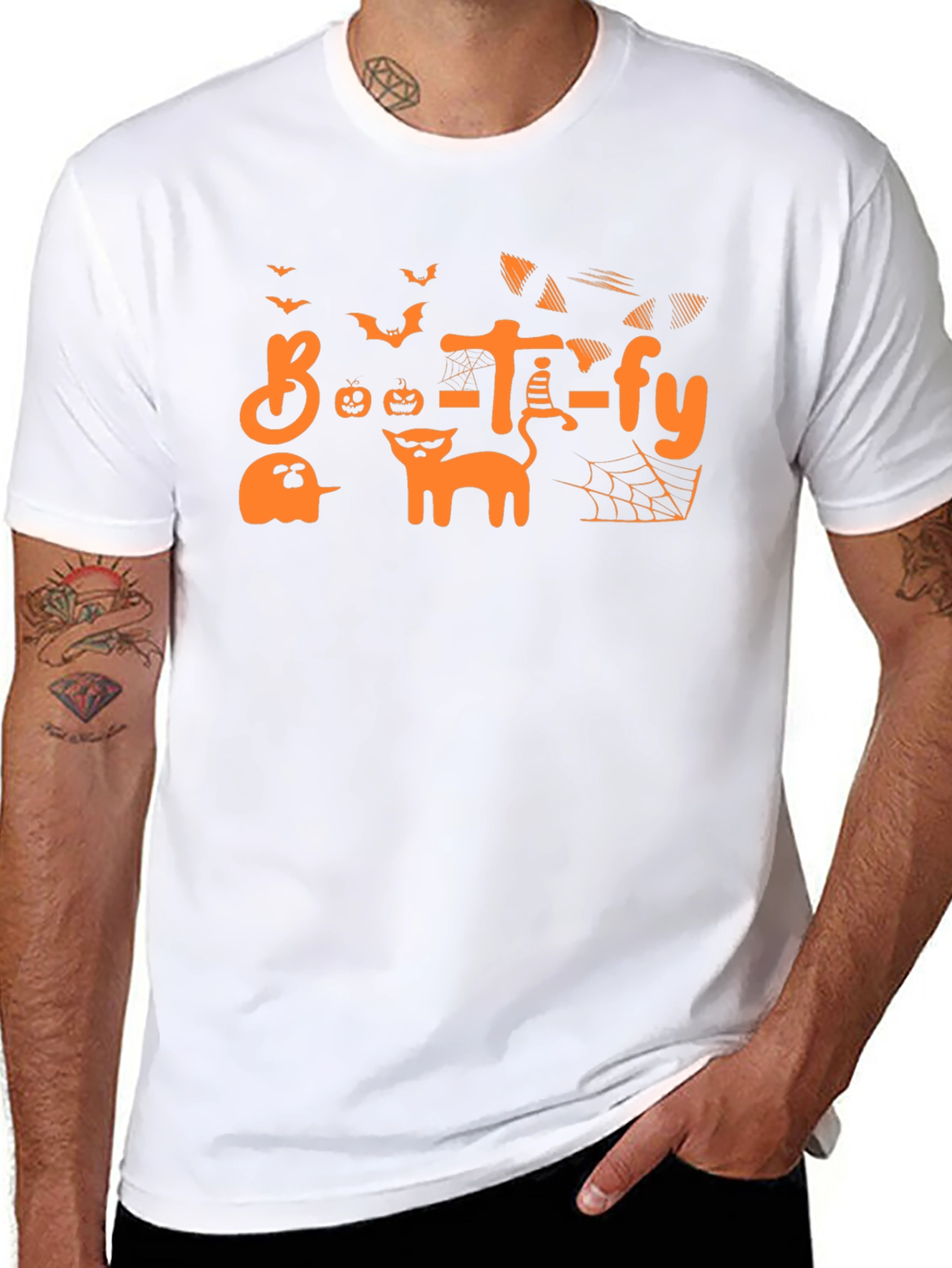 Boo-Tify Halloween T-Shirt - Spooky Season Tee