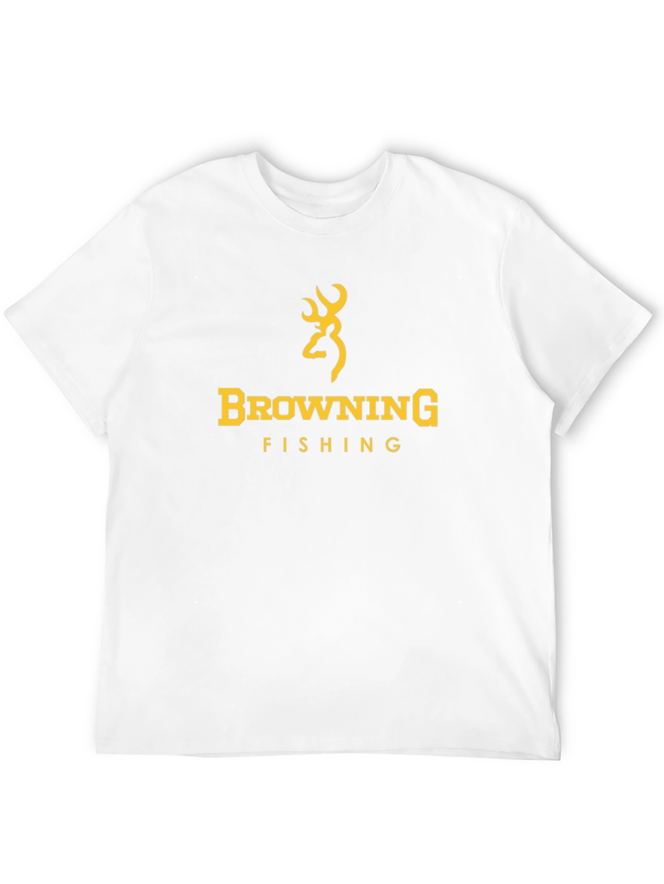 Browning Fishing Black T-Shirt - Deer Logo