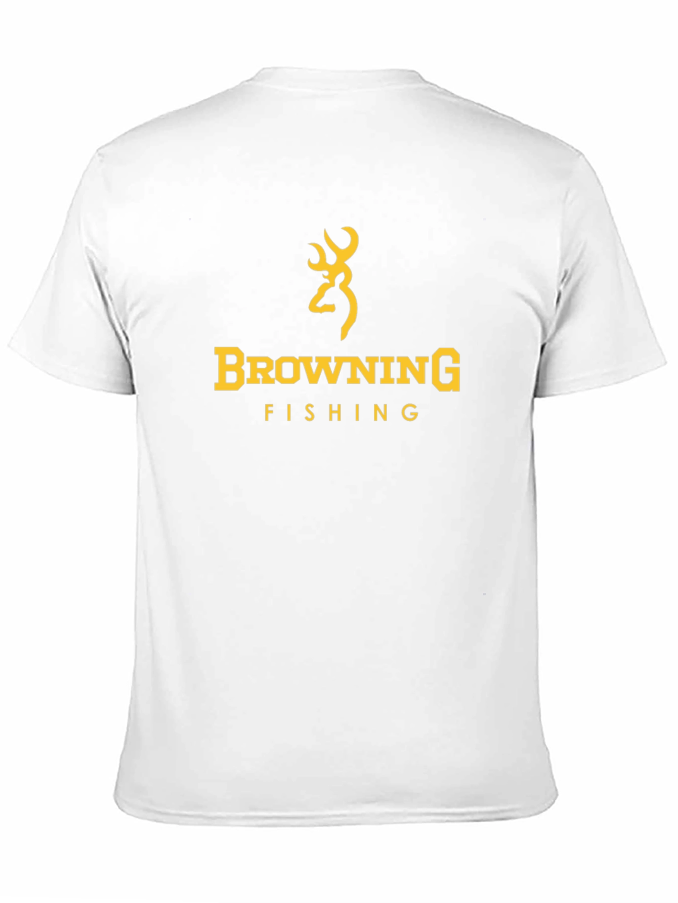 Browning Fishing Black T-Shirt - Deer Logo