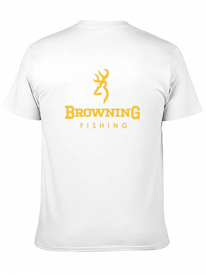 Browning Fishing Black T-Shirt - Deer Logo