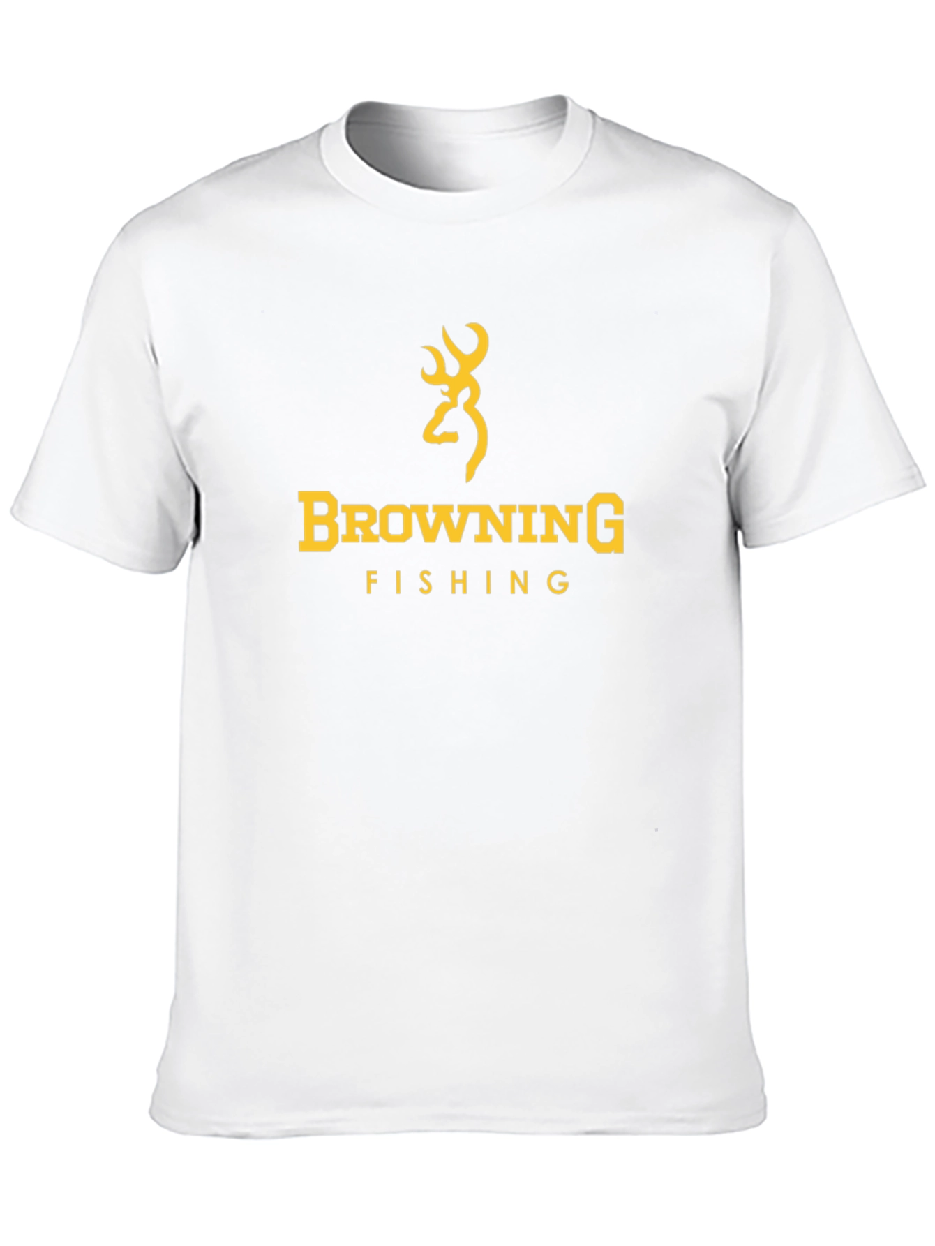 Browning Fishing Black T-Shirt - Deer Logo