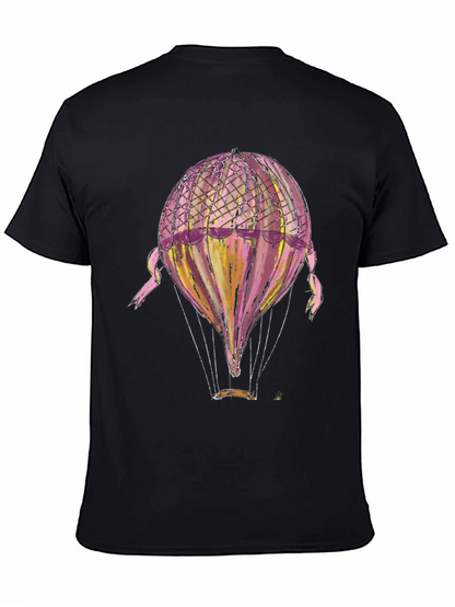 Hot Air Balloon Graphic T-Shirt - Unique Design