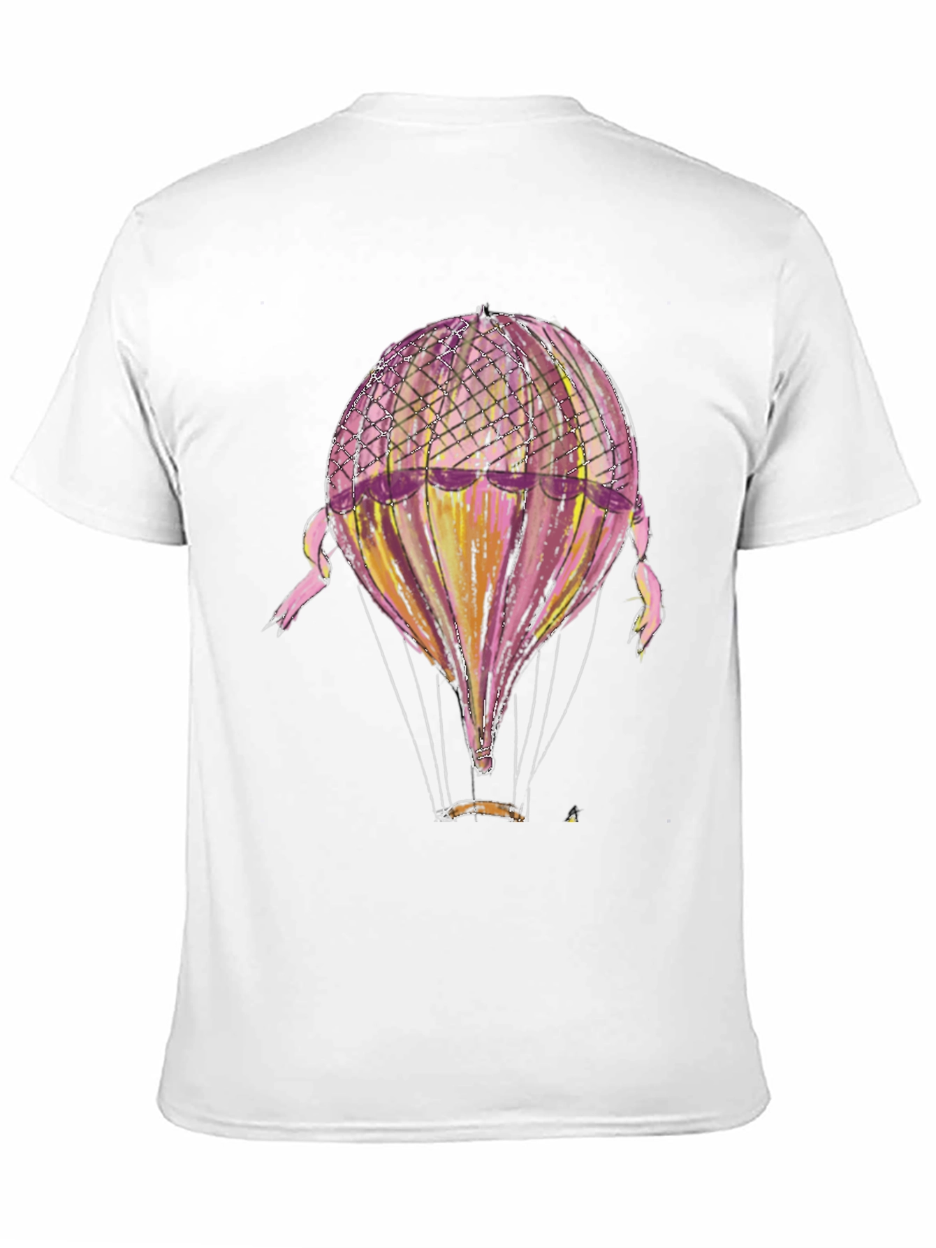 Hot Air Balloon Graphic T-Shirt - Unique Design