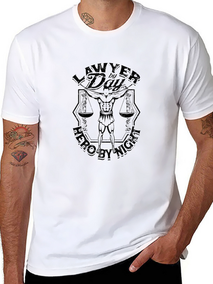 Lawyer Day Hero Night Graphic T-Shirt