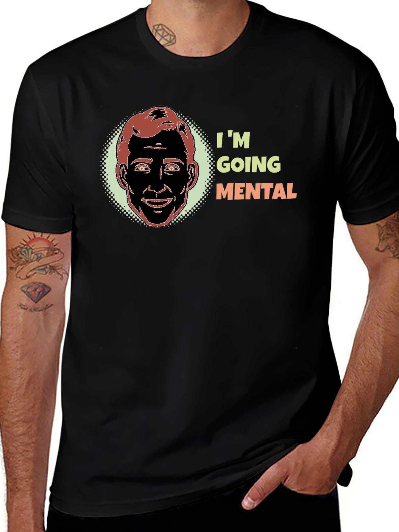 Im Going Mental Graphic T-Shirt