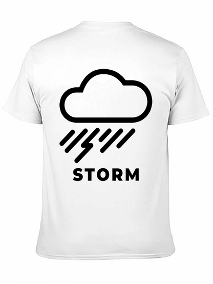 Storm Cloud Graphic T-Shirt - Weather Inspired Tee