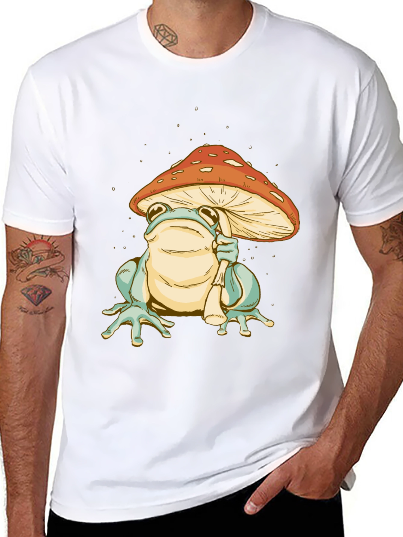 Frog & Mushroom Graphic Tee