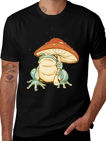 Frog & Mushroom Graphic Tee