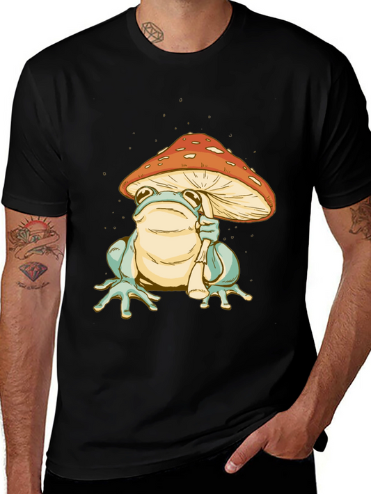 Frog & Mushroom Graphic Tee