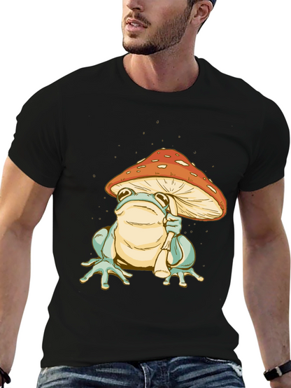 Frog & Mushroom Graphic Tee