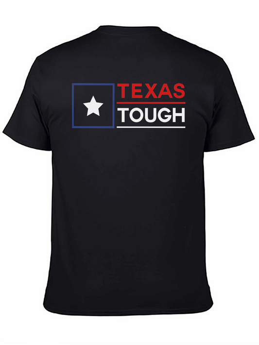 Texas Tough Graphic Tee - Bold State Pride Shirt