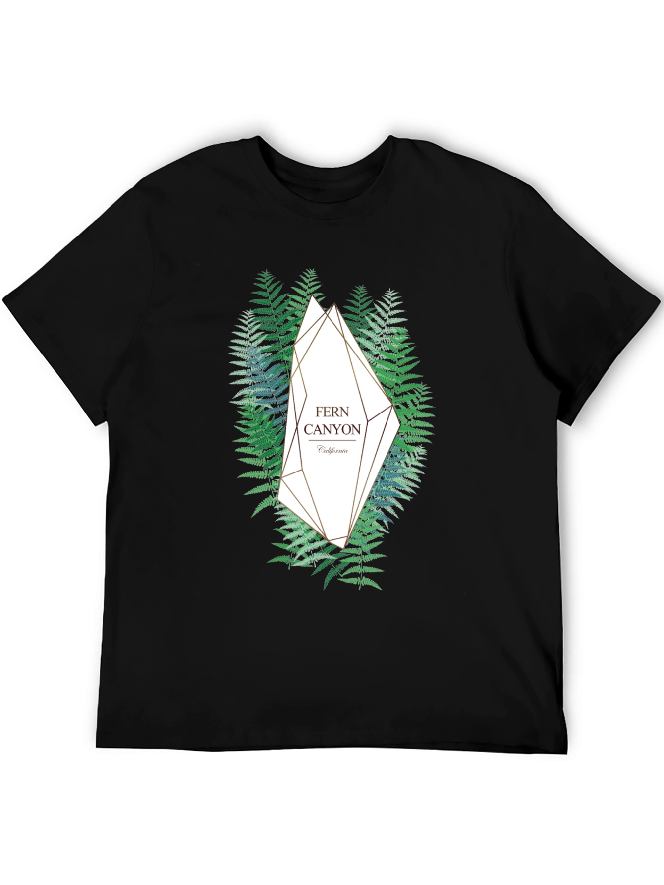 Fern Canyon Graphic Tee - Nature Inspired Design