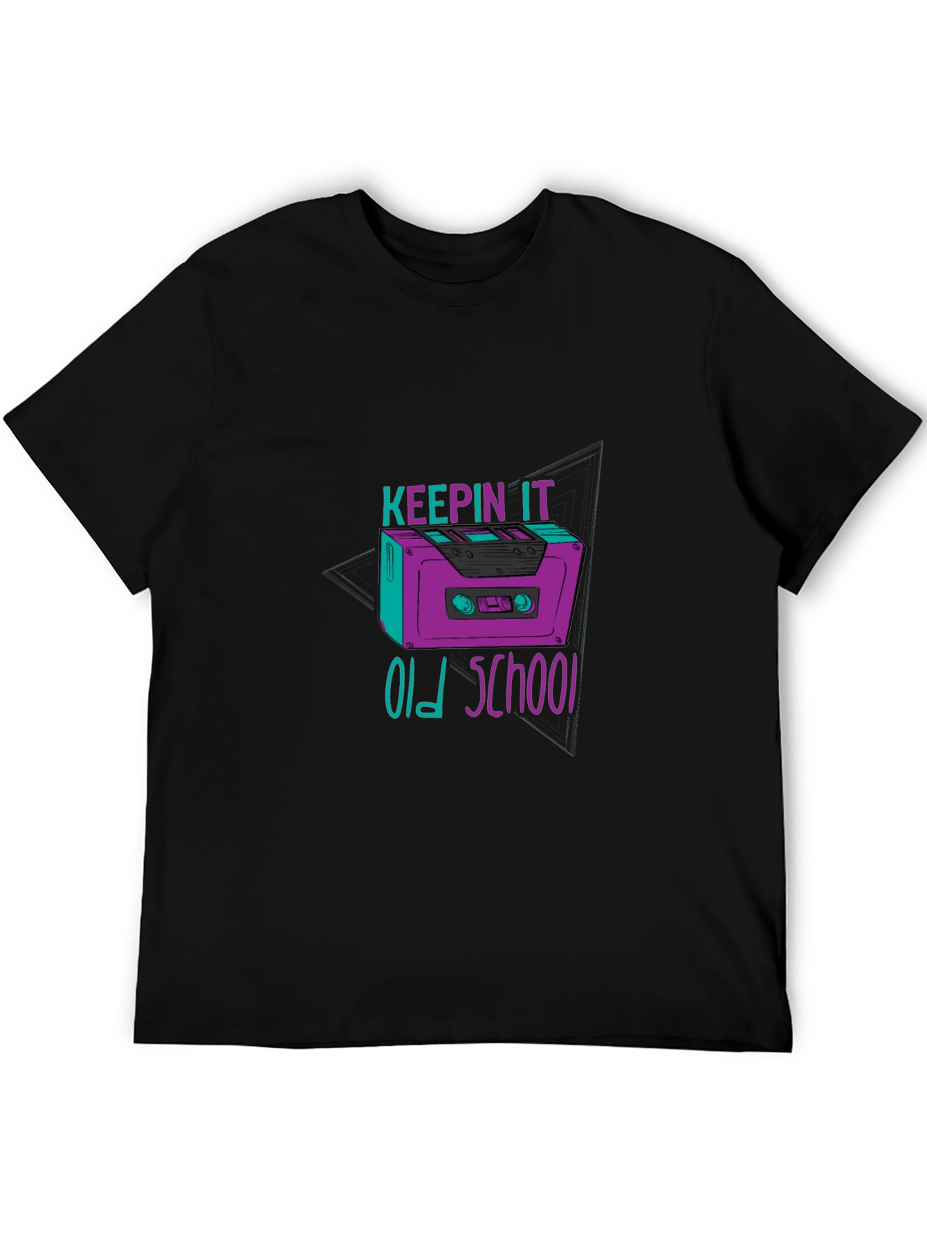 Keepin It Old School Cassette Tape T-Shirt