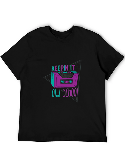 Keepin It Old School Cassette Tape T-Shirt